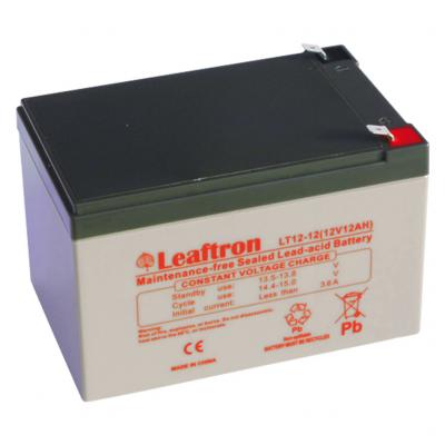 Leaftron  LT12-12F2 VLRA GEL zsels akkumultor, elektromos kerkprhoz 12V 12Ah